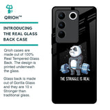 Real Struggle Glass Case for Vivo V27 5G