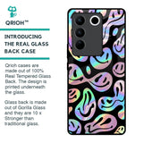 Acid Smile Glass Case for Vivo V27 5G