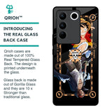 Shanks & Luffy Glass Case for Vivo V27 5G