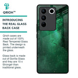 Emerald Firefly Glass Case For Vivo V27 5G