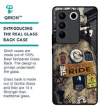 Ride Mode On Glass Case for Vivo V27 5G