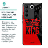 I Am A King Glass Case for Vivo V27 5G