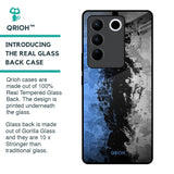 Dark Grunge Glass Case for Vivo V27 5G