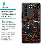 Vector Art Glass Case for Vivo V27 5G