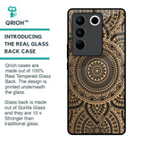 Luxury Mandala Glass Case for Vivo V27 5G