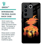 Japanese Paradise Glass Case for Vivo V27 5G