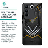 Black Warrior Glass Case for Vivo V27 5G