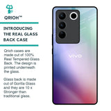Abstract Holographic Glass Case for Vivo V27 5G