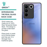 Blue Aura Glass Case for Vivo V27 5G