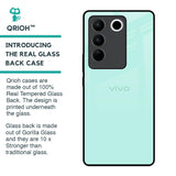 Teal Glass Case for Vivo V27 5G