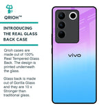 Unicorn Pattern Glass Case for Vivo V27 5G