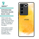 Rustic Orange Glass Case for Vivo V27 5G