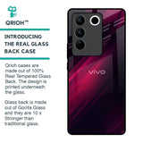 Razor Black Glass Case for Vivo V27 5G