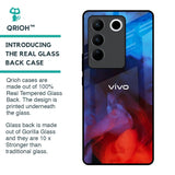 Dim Smoke Glass Case for Vivo V27 5G