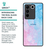 Mixed Watercolor Glass Case for Vivo V27 5G