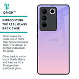 Lavender Gradient Glass Case for Vivo V27 5G