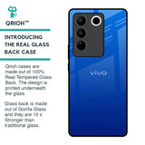 Egyptian Blue Glass Case for Vivo V27 5G