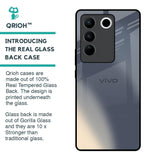 Metallic Gradient Glass Case for Vivo V27 5G