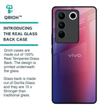 Multi Shaded Gradient Glass Case for Vivo V27 5G