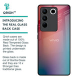 Dusty Multi Gradient Glass Case for Vivo V27 5G