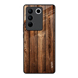 Timber Printed Vivo V27 Pro 5G Glass Back Cover Online