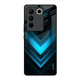 Vertical Blue Arrow Vivo V27 Pro 5G Glass Back Cover Online