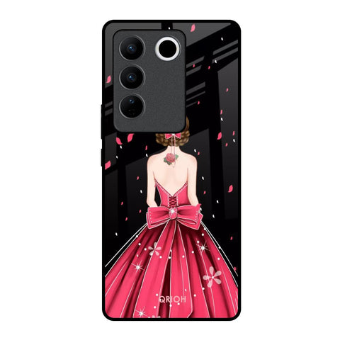 Fashion Princess Vivo V27 Pro 5G Glass Back Cover Online