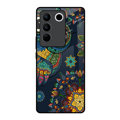 Owl Art Vivo V27 Pro 5G Glass Back Cover Online