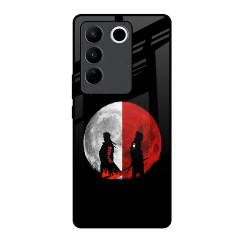 Anime Red Moon Vivo V27 Pro 5G Glass Back Cover Online