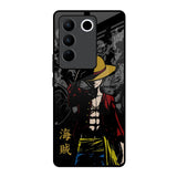 Dark Luffy Vivo V27 Pro 5G Glass Back Cover Online