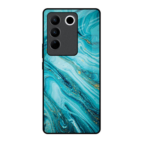 Ocean Marble Vivo V27 Pro 5G Glass Back Cover Online