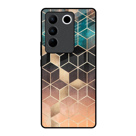 Bronze Texture Vivo V27 Pro 5G Glass Back Cover Online