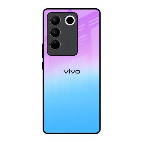 Unicorn Pattern Vivo V27 Pro 5G Glass Back Cover Online