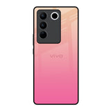 Pastel Pink Gradient Vivo V27 Pro 5G Glass Back Cover Online