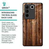 Timber Printed Glass Case for Vivo V27 Pro 5G