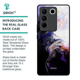 Enigma Smoke Glass Case for Vivo V27 Pro 5G