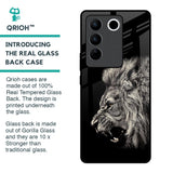 Brave Lion Glass Case for Vivo V27 Pro 5G