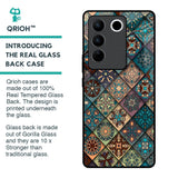 Retro Art Glass Case for Vivo V27 Pro 5G