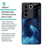 Dazzling Ocean Gradient Glass Case For Vivo V27 Pro 5G