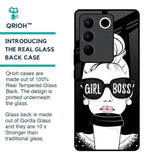 Girl Boss Glass Case For Vivo V27 Pro 5G