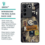 Ride Mode On Glass Case for Vivo V27 Pro 5G