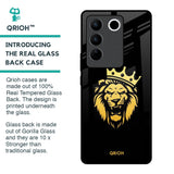 Lion The King Glass Case for Vivo V27 Pro 5G