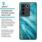 Ocean Marble Glass Case for Vivo V27 Pro 5G