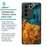 Architecture Map Glass Case for Vivo V27 Pro 5G