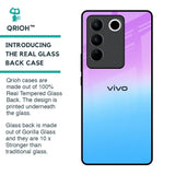 Unicorn Pattern Glass Case for Vivo V27 Pro 5G