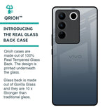 Smokey Grey Color Glass Case For Vivo V27 Pro 5G