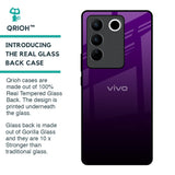 Harbor Royal Blue Glass Case For Vivo V27 Pro 5G