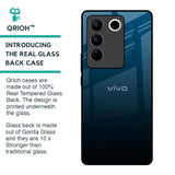 Sailor Blue Glass Case For Vivo V27 Pro 5G