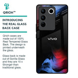 Fine Art Wave Glass Case for Vivo V27 Pro 5G