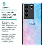 Mixed Watercolor Glass Case for Vivo V27 Pro 5G